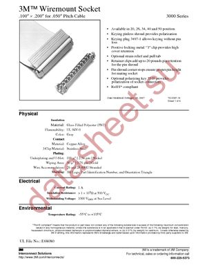 3505-8140 datasheet  